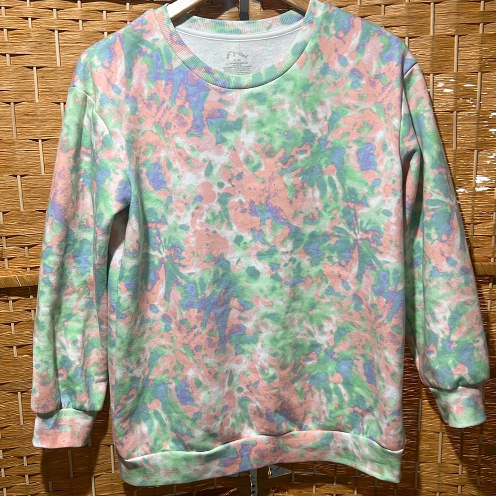 Art class girls Tie Dye  Sweater